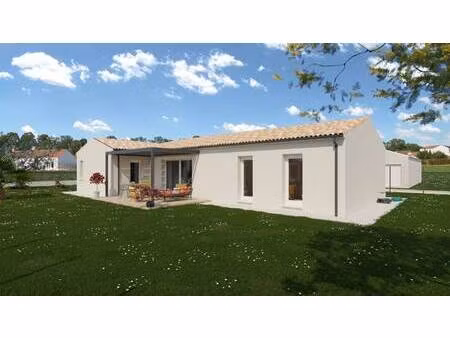 terrain avec maison neuve à vendre