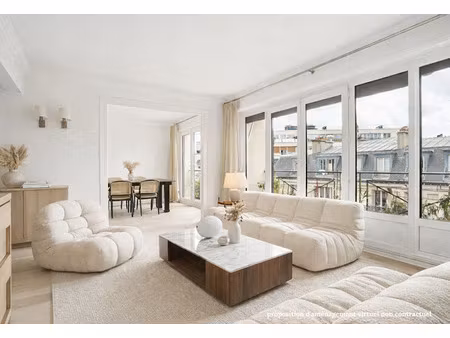 vente appartement 3 pièces 73 m² à paris 16ème (75016)  895 000 €