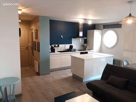 location appartement t2 meublé parc paysager 46m2