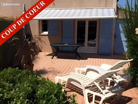 villa 2 chambres dans résidence sécurisée avec piscine