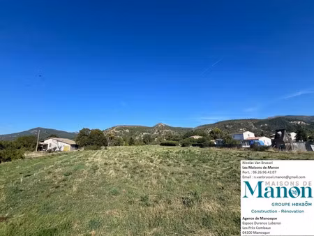 vente terrain 476 m² à digne-les-bains (04000)  65 000 €