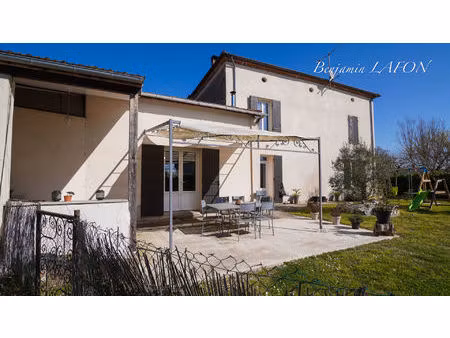 charmante maison en pierre avec jardin clos ? proche agen
