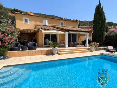 vente villa 5 pieces apercue mer + piscine et garage