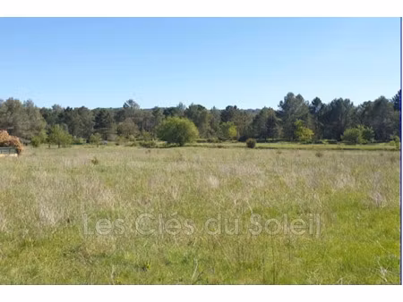 vente terrain 1330 m² à camps-la-source (83170)  150 000 €