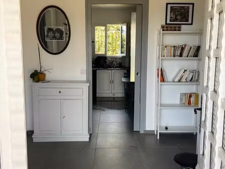 a louer  pau nord   maison calme  meublée  3 chambres+ grand salon 100 m2 avec jardin 720 