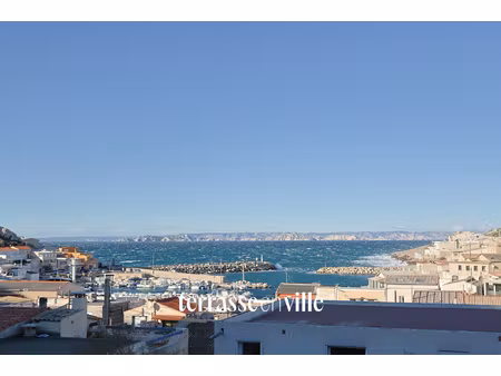 exclusivite - les goudes - t3 - terrasse - vue mer - parking