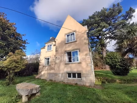 maison à vendre 5 pièces plogonnec (29180) sur sous-sol total - surface habitable 120 94 m