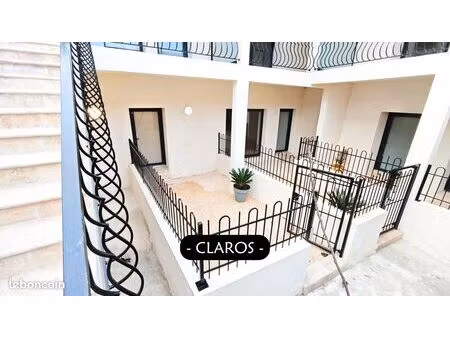 grand studio neuf avec cour privative à nimes - jean jaurès