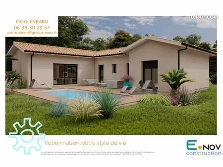 terrain 1 069 m² virelade