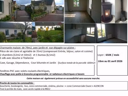 location maison condé sur sarthe