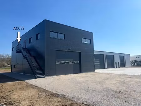 local professionnel neuf à louer – 138 m² – zone industrielle de revel