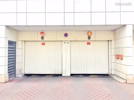 location parking - levallois perret - 92300 - ernest cognacq - 1er sous-sol - sécurisé - e