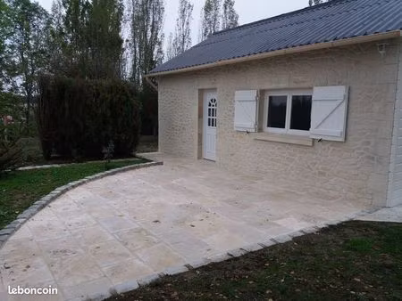 maison t2 de plain pied 36m2 jardin arboré