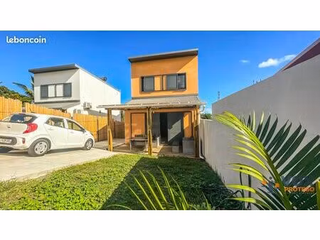 à louer – villa f4 meublée au calme  secteur la rivière saint-louis