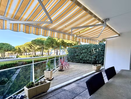 la grande motte - grand 4 pièces avec terrasses et garage