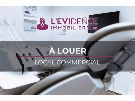 a louer  local commercial de 77m2