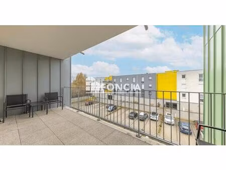 obernai 3 pièces avec terrasse et parking couvert