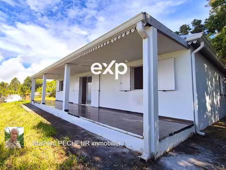 sainte-marie : maison f4 (3 chambres) sur une parcelle de 720 m2