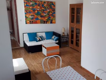 location f2 meublée berck