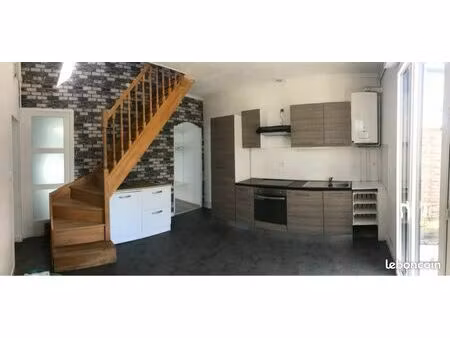 maison t3 meublée pontlieue avec jardin