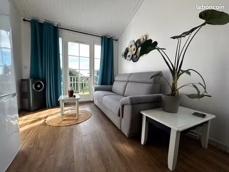 location t2 meublé – 27 m² – secteur bourgenay - bail 3 mois