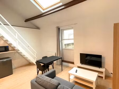 charmant t1 bis de 35 m² quartier toutes aides