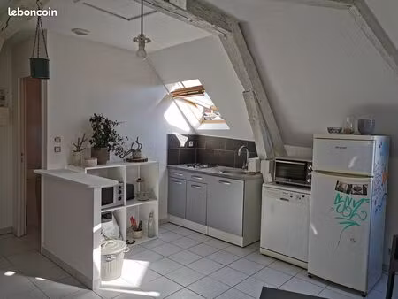 f2 centre historique orléans 35 m²(45m² au sol)