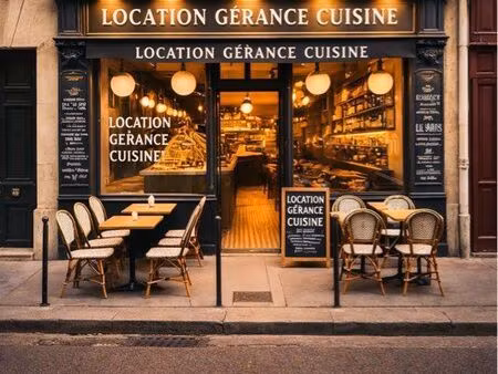 location gérance cuisine