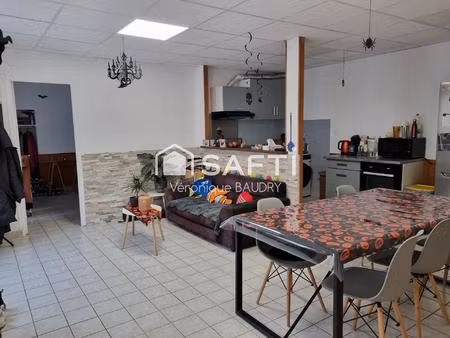 servon/vilaine appart t3 66m² bourg - rez chaussée