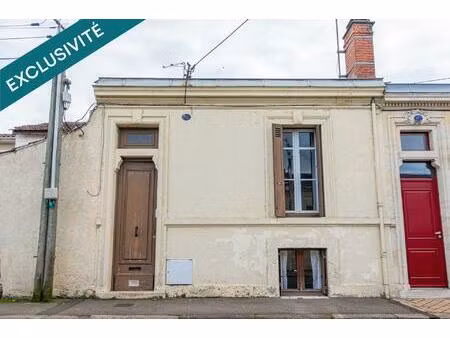 échoppe 95 m2  dépendance et jardin exposé sud