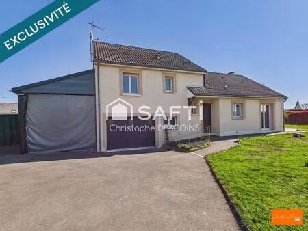 pavillon familial tout confort à la bazoge-montpinçon