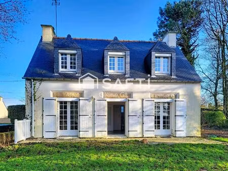 maison de 81 m² avec grand terrain et sous-sol total