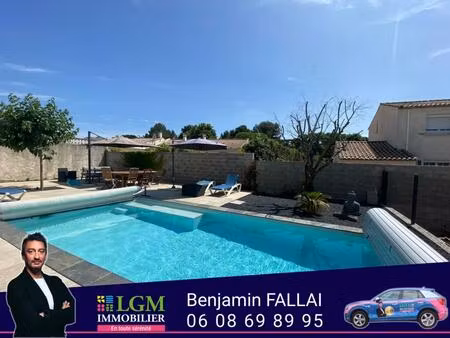 maison - 4 chambres - piscine