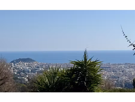 gairaut / terrain vue mer panoramique / 2440m2