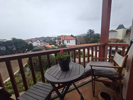 centre-ville hendaye t1 bis 39 m² avec parking