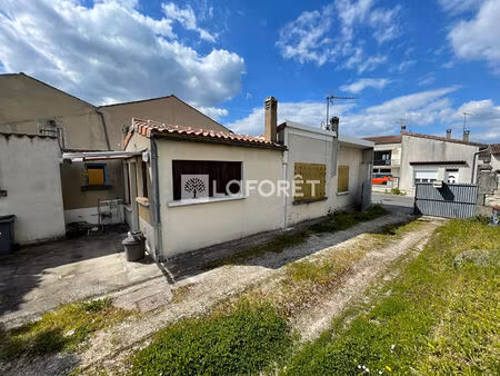 maison plain pied à rénover - 60 m2