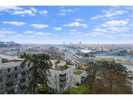 vue panoramique lyon - appartement t3 de 66m2 - 2 balcons -