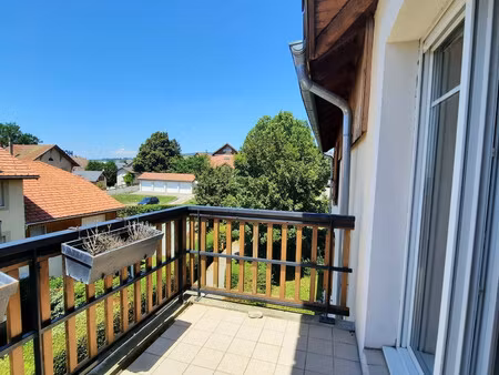 appartement à vendre villy-le-pelloux : t4 lumineux avec balcon