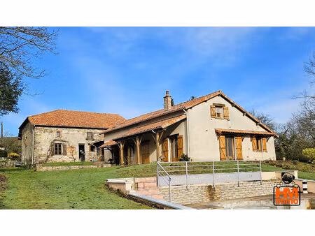 maison en pierre+granges+3 4ha nexon