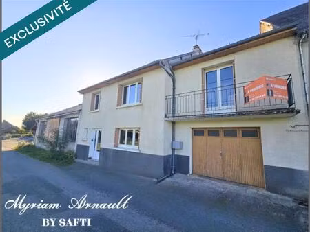 maison grange et carport sur terrain de 1744 m²