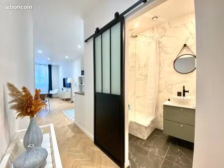 t2 meublé rénové avec parking sécurisé – place dupuy / bas camille pujol