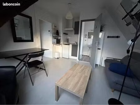 t2 meublé lumineux tours centre prebendes