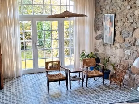 maison meublée avec grand jardin