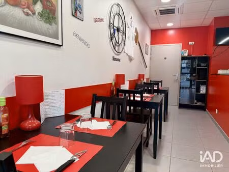 vente pizzeria 40 m²