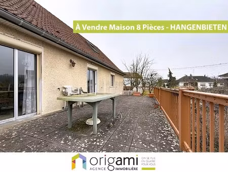 achat maison 8 pièces 154m² hangenbieten 67980