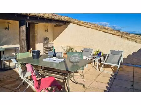 maison de village de caractère avec grande terrasse et vues imprenables - à 10 minutes...