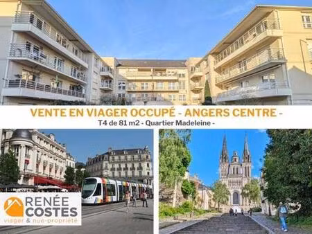 viager occupé - h75 ans - angers (49000)