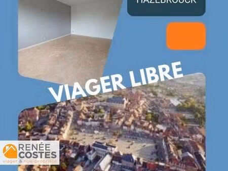 viager libre - f74-h77 ans - hazebrouck (59190)