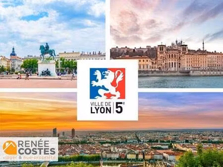 viager occupé - h72 ans - lyon (69005)