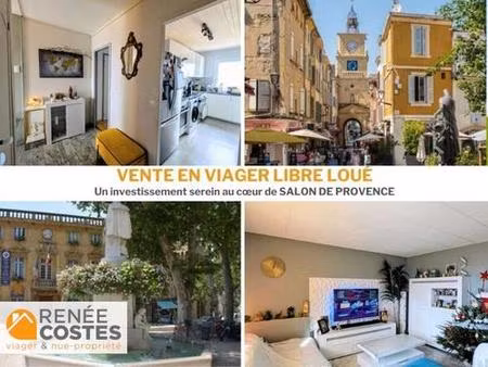 viager libre - f83 ans - salon de provence (13300)